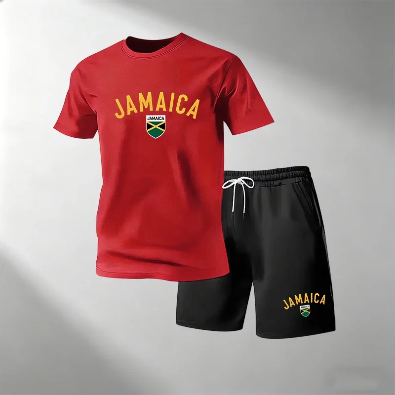 Outdoor Sports Leisure - JAMAICA Conjuntos de camisetas informales de