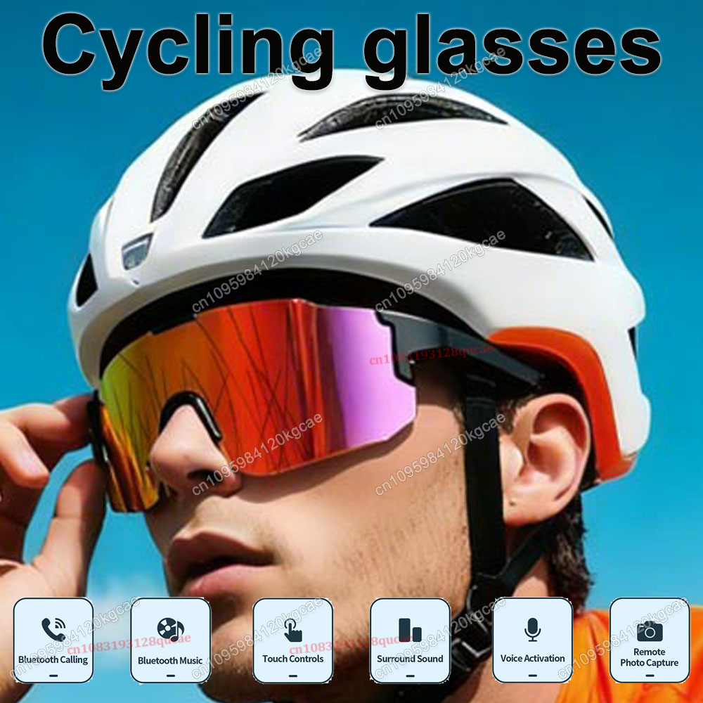 Outdoor Sport Gear - Gafas Inteligentes para Ciclismo HD con