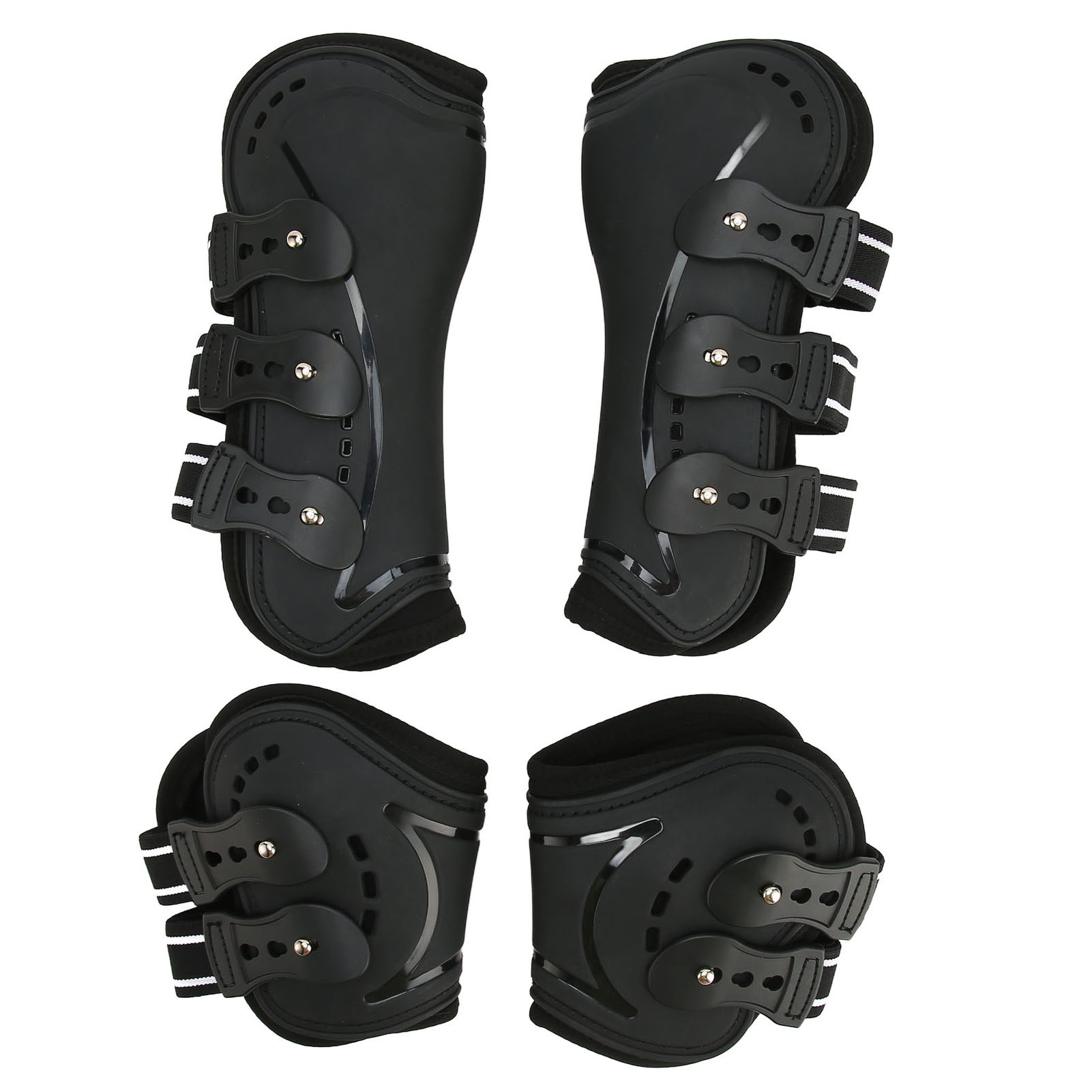 Lunge Line Horse - Botas para Patas Delanteras y Traseras