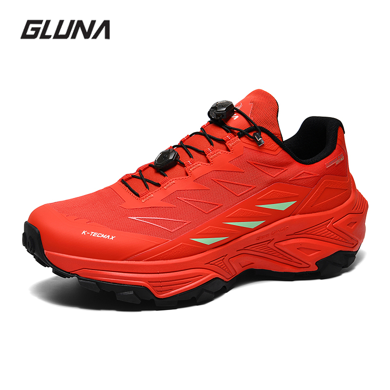Outdoor Sport Court - GLUNA Zapatos de Senderismo para Hombre,