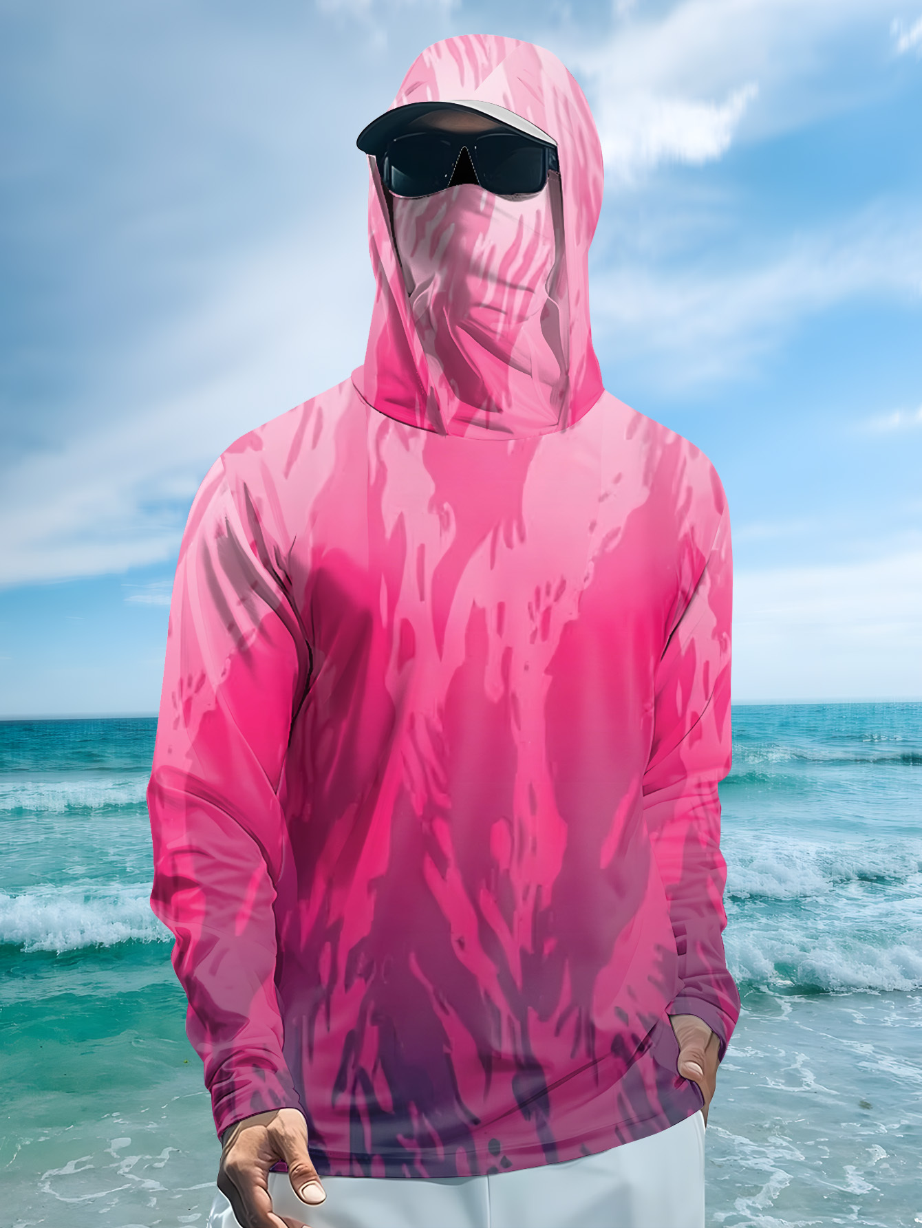 Outdoor Sports Leisure - Camisa de Manga Larga para Hombre,