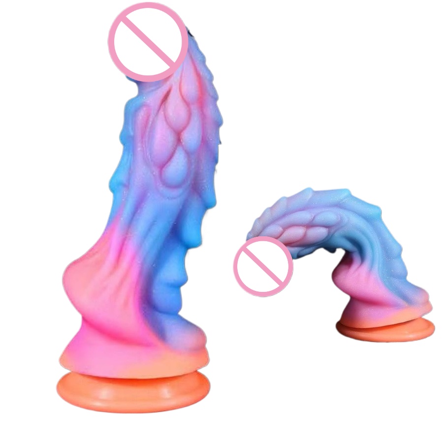 Lunge Line Horse - Dildo realista de silicona suave con