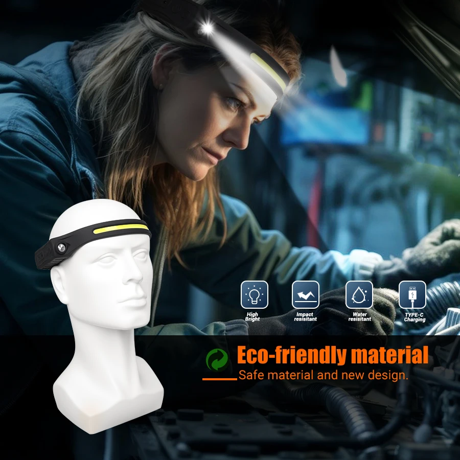 Faro recargable con Sensor de  - Outdoor Sport Gear reseña y precio