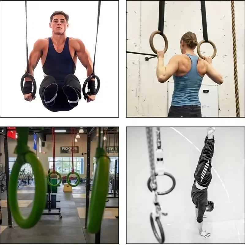 7 Anillos de Gimnasia Colorido - Gymnastic Bar Home reseña y precio