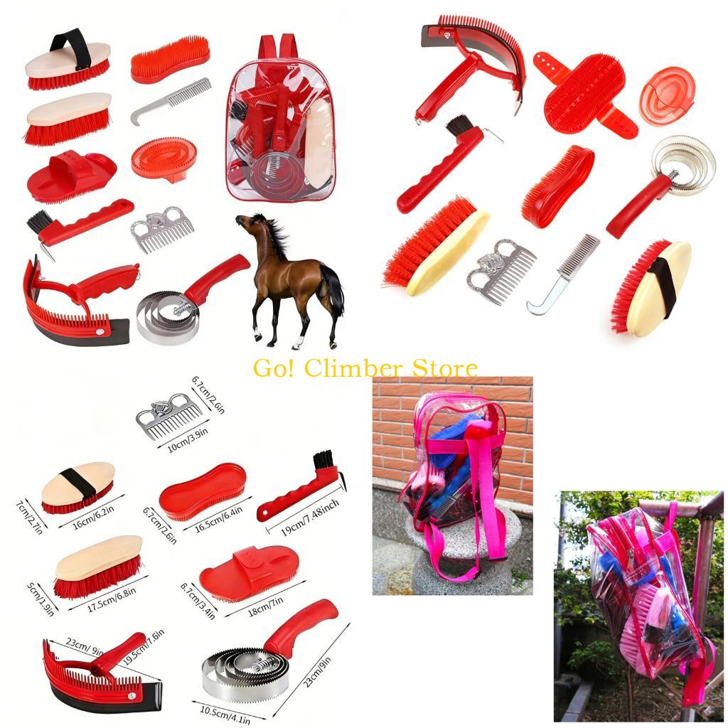 Juego Herramientas limpieza pa - Grooming Kit Horse reseña y precio