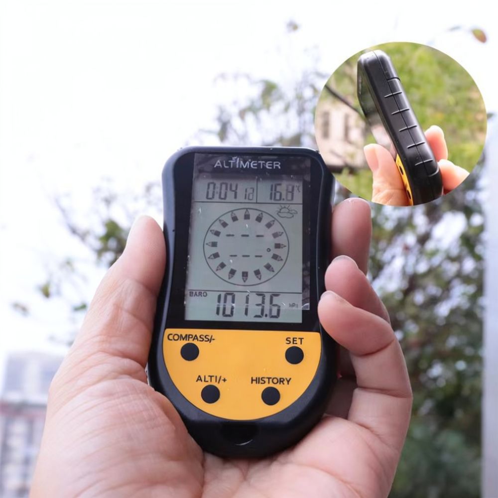 Altímetro digital portátil, ba - Outdoor Sport Climbing Gear reseña y precio