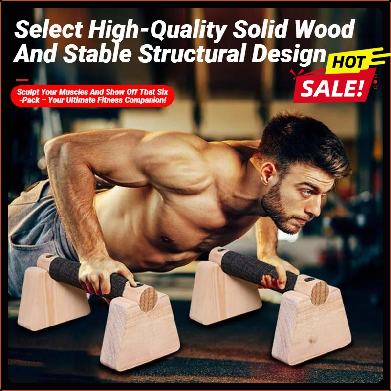 Soportes de madera para barra  - Gymnastic Bar Home reseña y precio