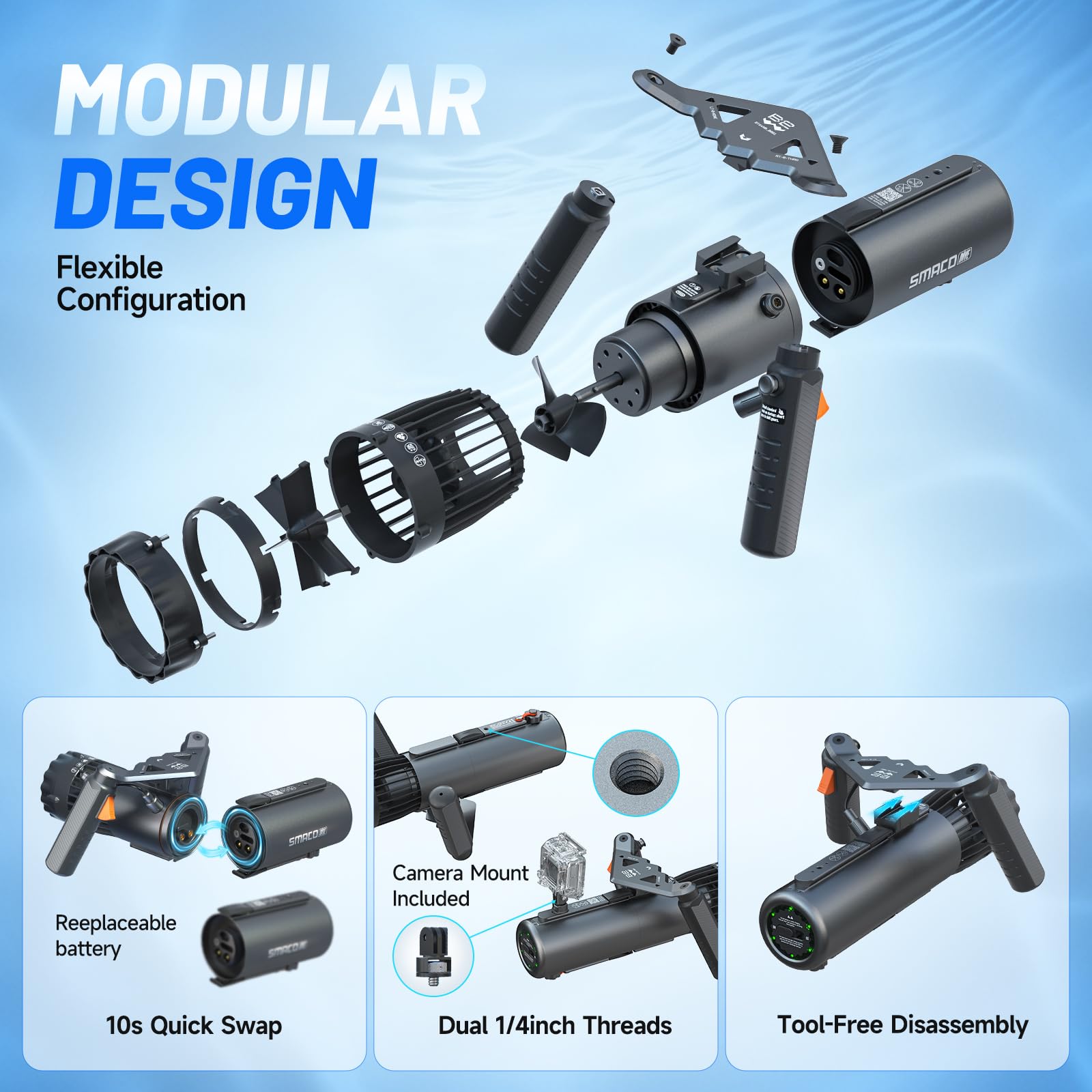 SMACO: propulsor de inmersión  - Outdoor Sports Leisure reseña y precio
